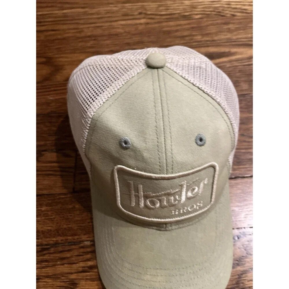 Howler Bros Hat Cap Snap Back One Size Green Mesh Trucker Mens Logo Outdoor